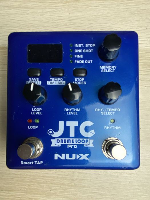 Pedal de guitarra - Nux - JTC Drum&Loop Pro