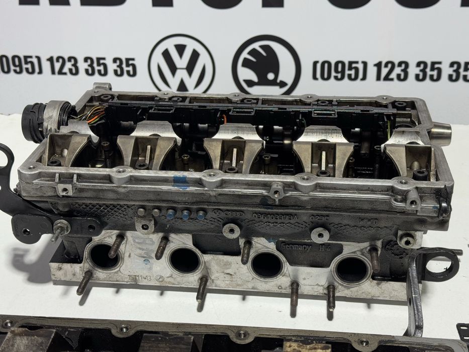 Гбц 2.0 tdi головка блоку циліндрів passat b6 golf 5 skoda a5 touran