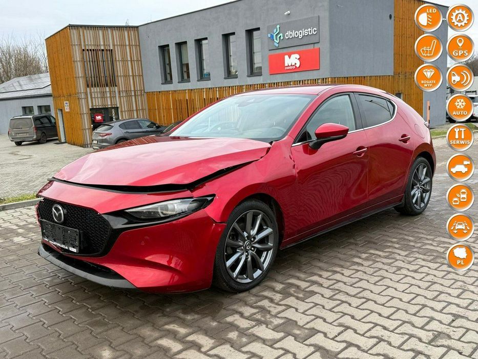 Mazda 3 SkyPassion*FullLed*Kamera360*HeadUP*BOSE*Navi*NiskiPrzebieg*Zadbany