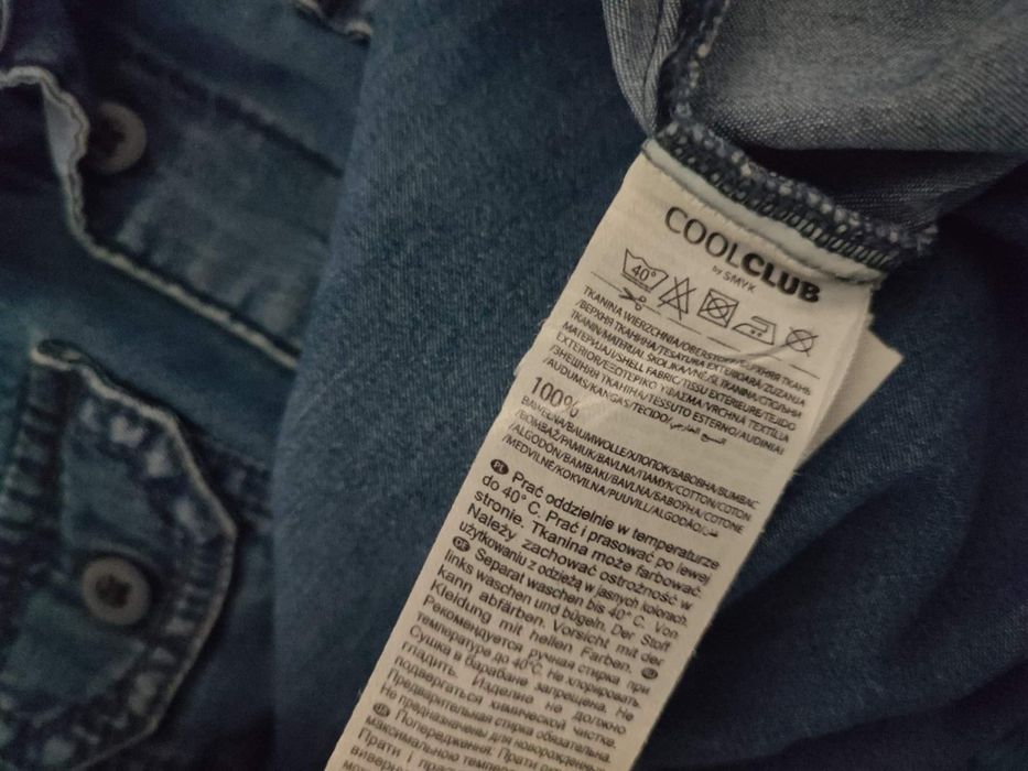 Koszula imitacja jeansu dla chłopca Cool Club 86