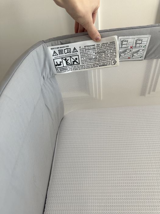 Дитяче ліжечко Chicco Next2Me Magic Evo