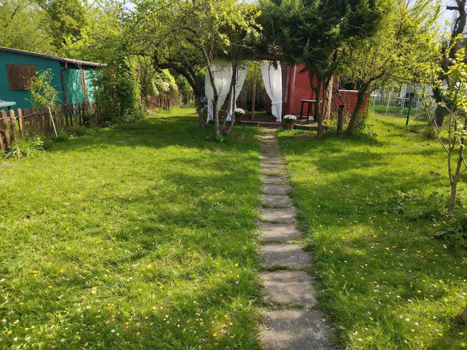 Działka ROD 200 m² z drewnianym domkiem z 2019 ŁódźZielona Polana przy Ghandiego - Widok 3
