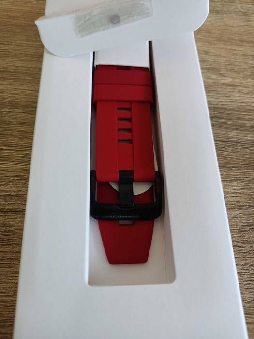 Pasek do zegarka Huawei Watch GT oryginalny nowy czerwony 22mm