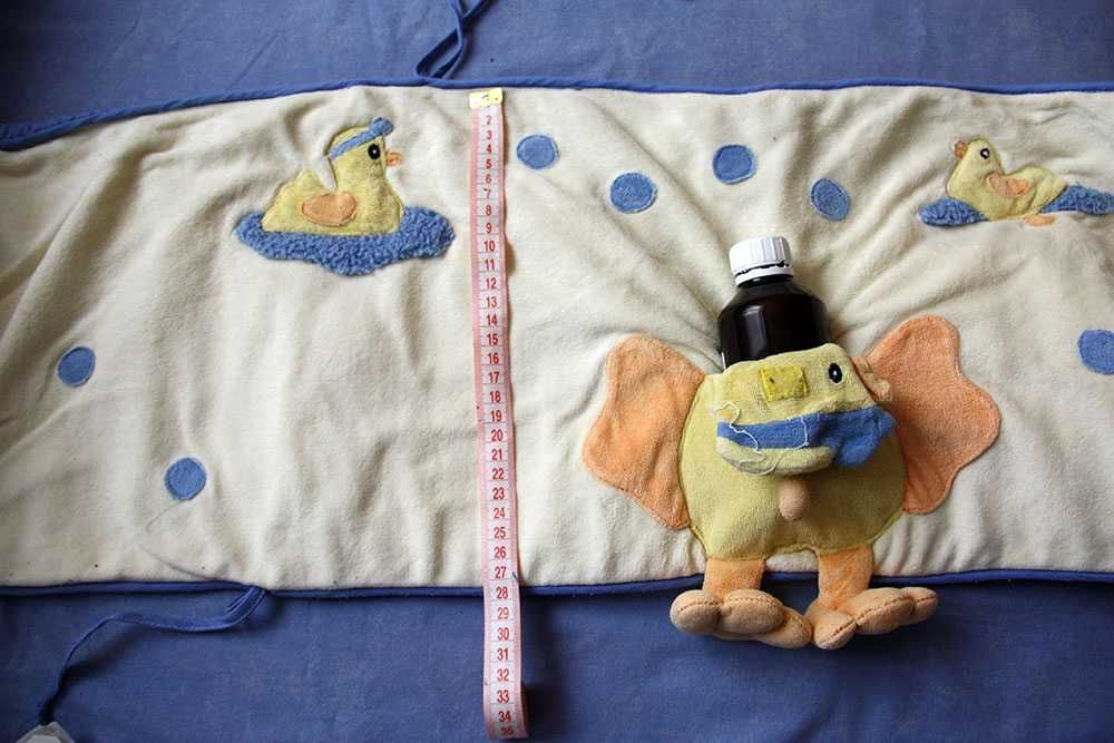 Захисний бампер, бортик в дитяче ліжечко