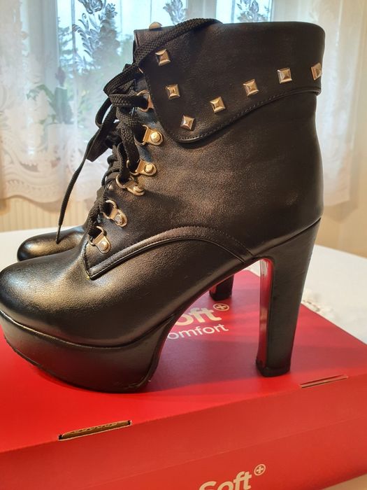 Botki ocieplane wysokie