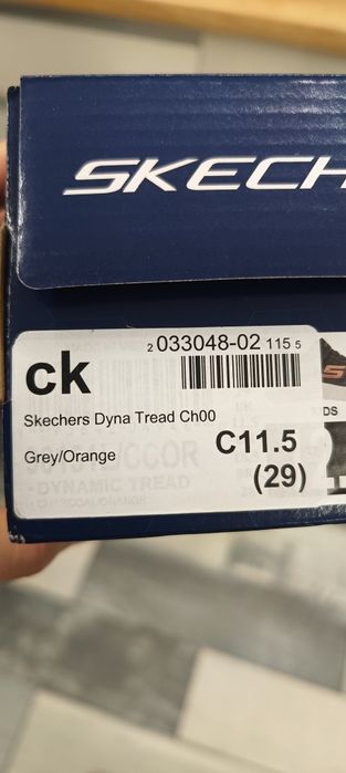 Sketchers  szare r.29