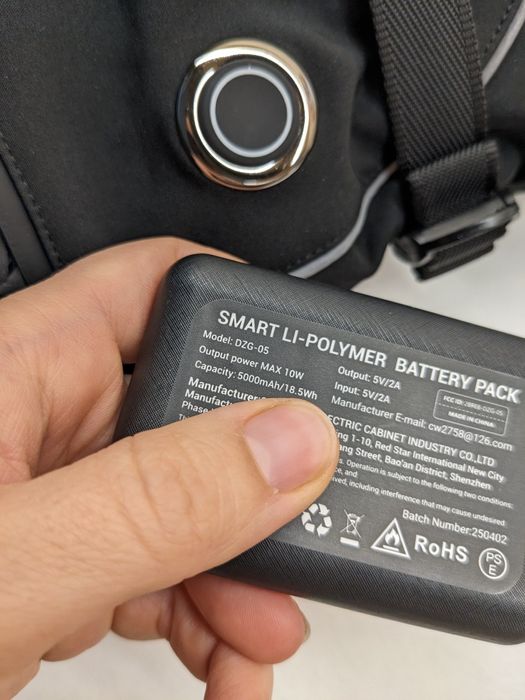 Перчатки тактические с подогревом с аккумуляторами 2 штуки