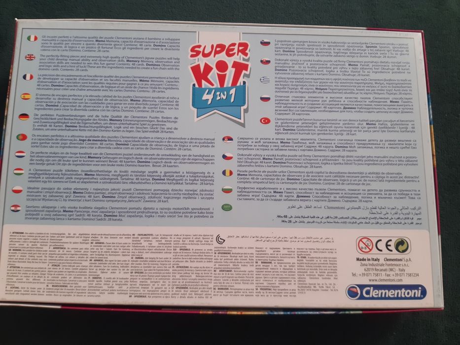 Zestaw Clementoni Super Kit 4w1