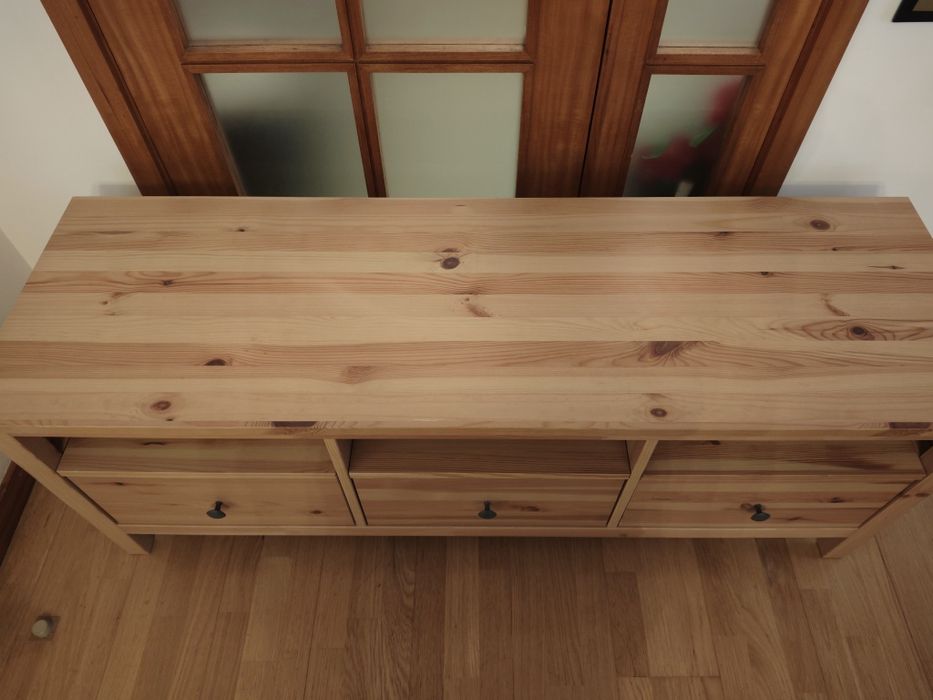 HEMNES móvel tv Ikea Como novo