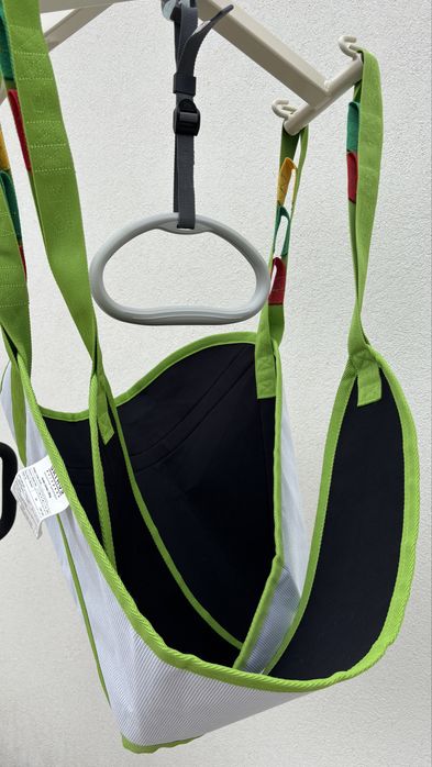 Grua / Elevador de transferencia Homero Sensicare + Arnês + Pega