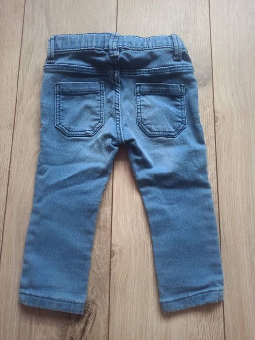Spodnie spodenki dżinsowe jeansowe 74  jeansy dżinsy