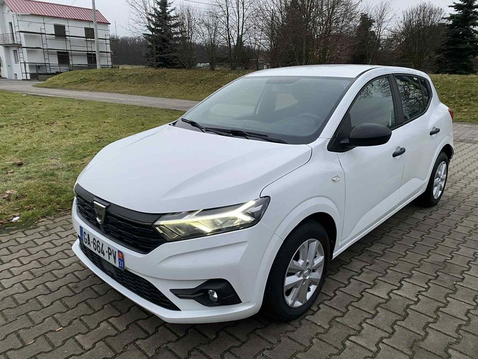 Dacia Sandero 2021r Nowy Model III _LED, Klima, Radar _ Tylko 76.000km ! _ 1.0 Benz.