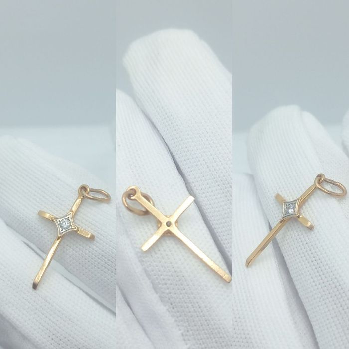 Золотой крест 585, 0,54г