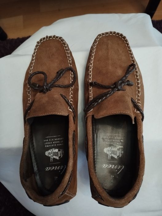 Linea мокасины замш