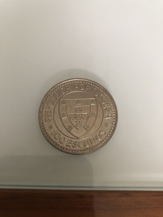 Moeda 100 escudos. Gil Eanes 1987