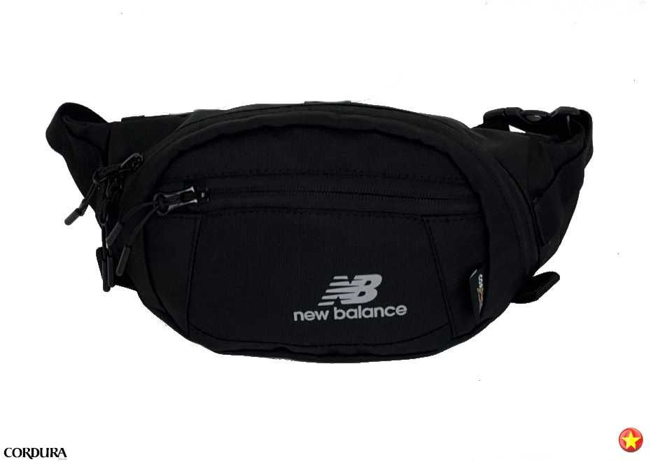 New Balance бананка Cordura 1000D Black, унісекс