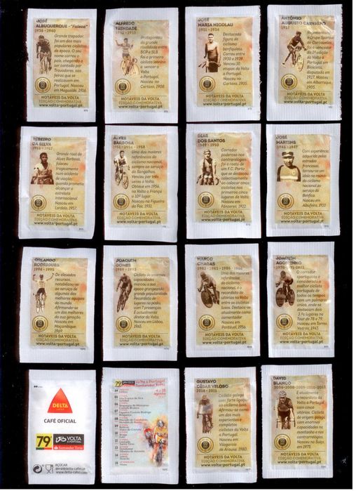 Pacotes de Açucar varias coleções