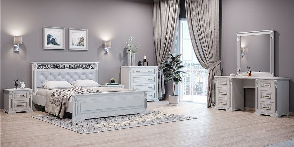 Дерев'яні меблі,Ліжка,комоди,тумби,класика,Ларго,Ronel,класичні меблі