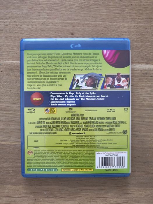 Film Blu-ray Space Jam