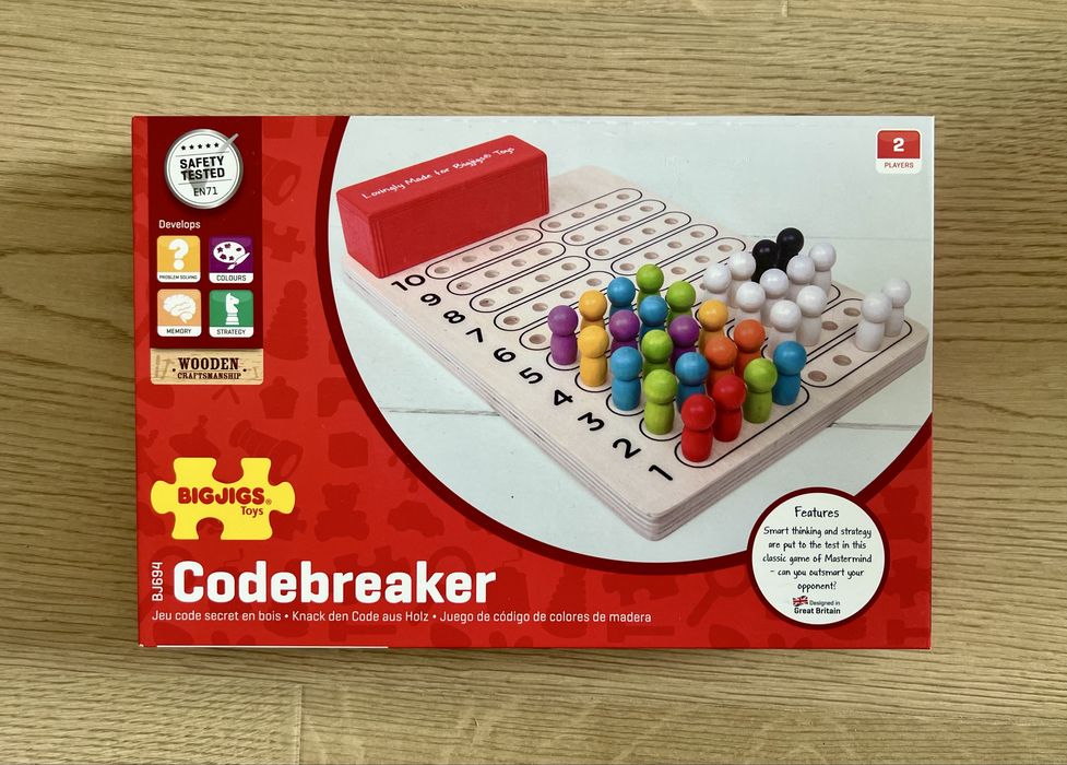 Codebreaker Bigjigs gra logiczna