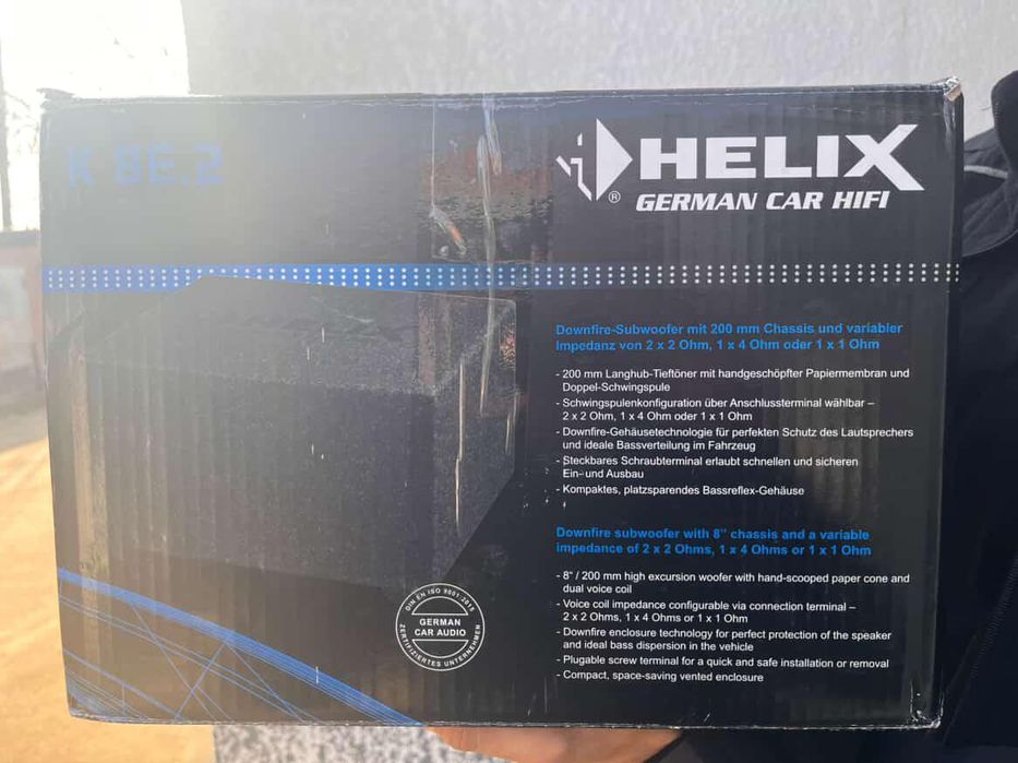 Пасивний сабвуфер 600ват Helix K 8E.2,