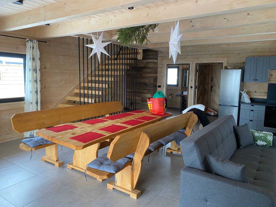 Domek w górach do wynajęcia na wyłączność balia sauna basen Zawoja