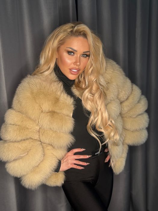 Sprzedam futro lis naturalny