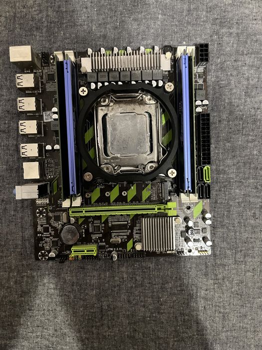 Комплект материнська плата x79 e5 2650v2 16 gb