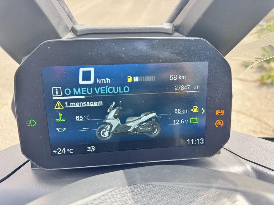 BMW SCOOTER C400X de 2020 poucos mto economica 3.5 l