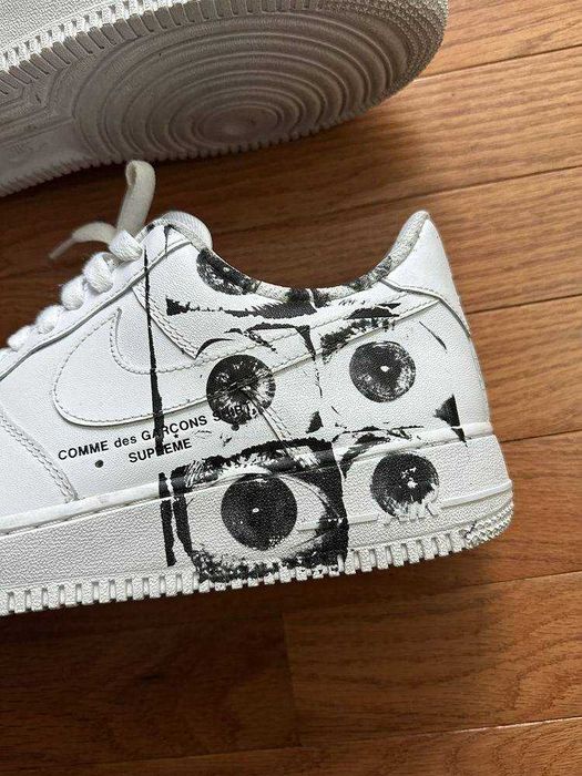 (БЕЗ ПЕРЕДОПЛАТИ)Nike Air Force x Supreme x CDG найк аір форс супрім