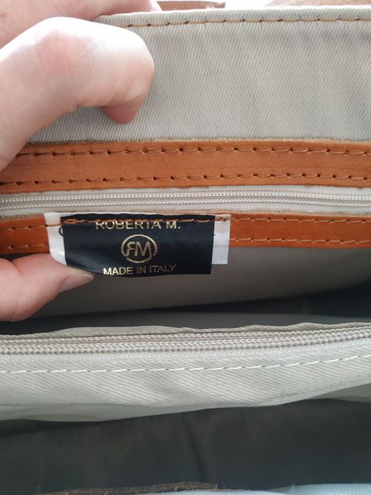 Mala de couro Roberta M.