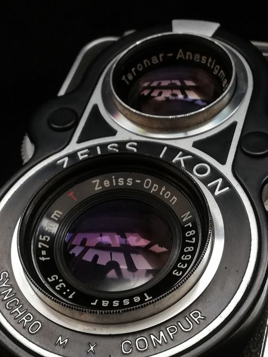 Zeiss Ikon Ikoflex IIa (late) (855/16) з Zeiss Opton Tessar 3.5/75mm
