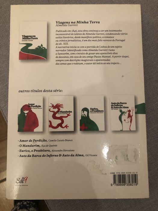 Libro viagens na minha terra
