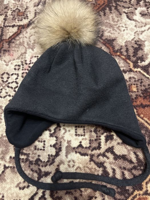 Шапка зимняя детская ,теплая