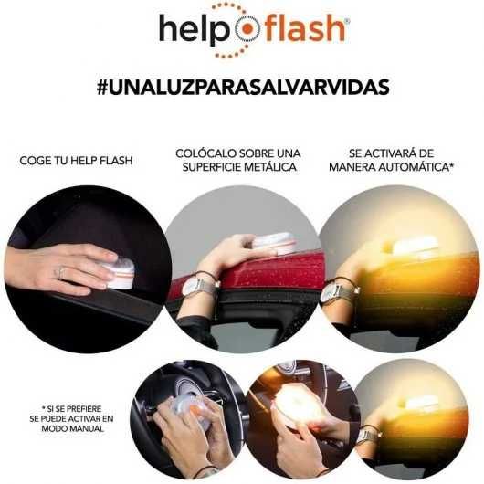 Triangulo sinalização Luminosa para automóvel - Artigo Novo