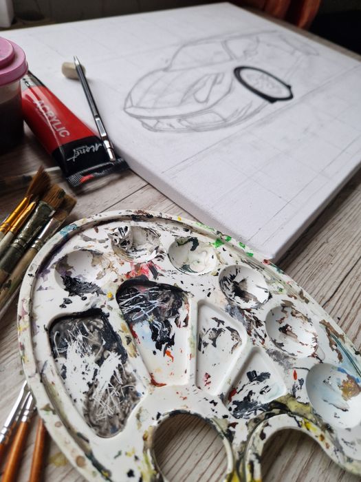 Картина Ferrari 458 Italia