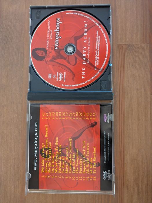 CD " The Party Album! " Vengaboys 1999 (Como Novo)
