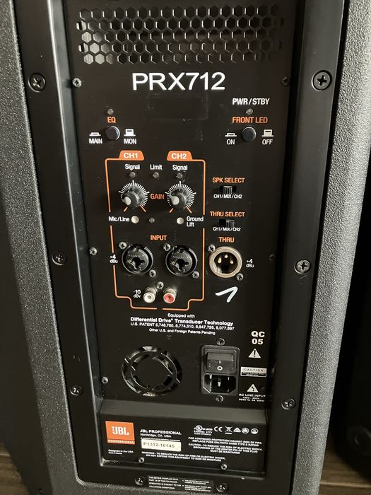 JBL Prx 712  kolumy aktywne