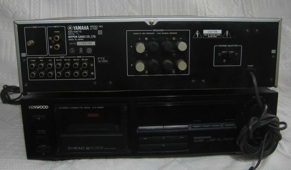 Yamaha A-700 Class A potężny wzmacniacz 2x120W mocny sprawny oryginał