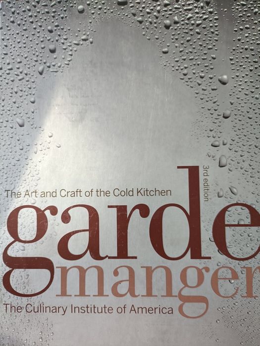 "The professional chef" e "Garde manger"r"