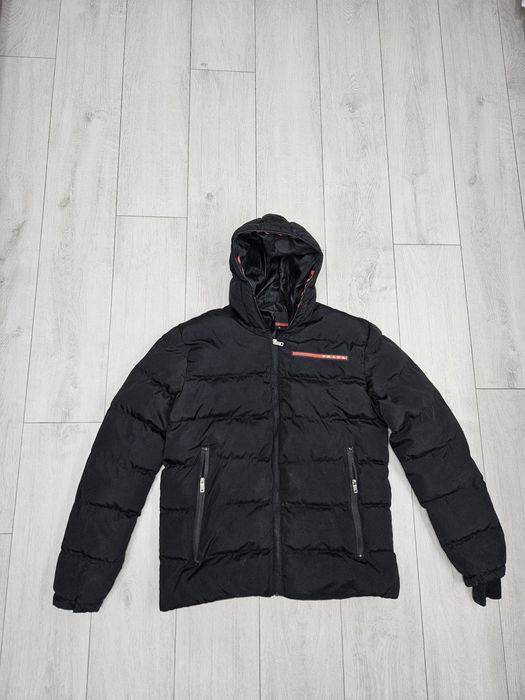 Prada kurtka pikowana ocieplana zimowa