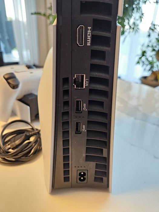 PS5 Slim 1TB Napęd + 2x DualSense + Stacja Ładowania | Gwarancja | Jak Nowa