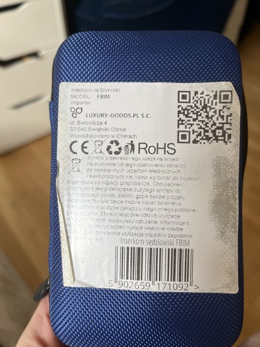 Interkom sędziowski Ejeas FBIM