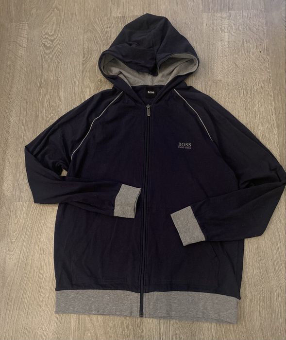 Hugo Boss meska bluza z kapturem stretch