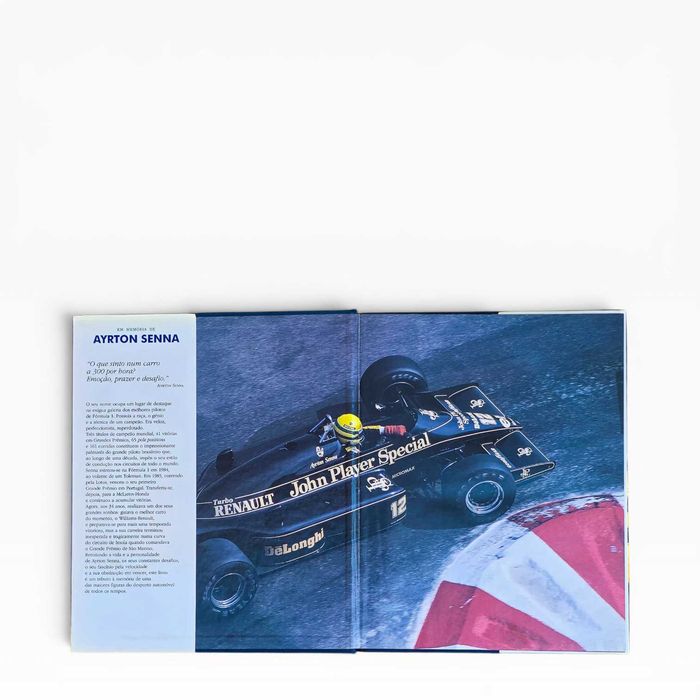 Livro “Em Memória de Ayrton Senna” — Alan Henry / John Townsend