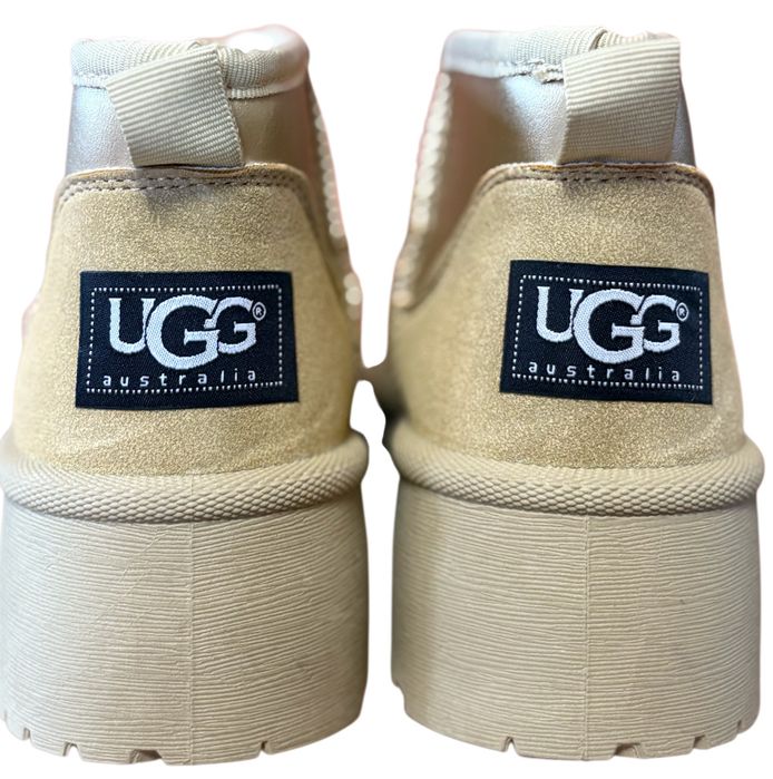 Botki Buty zimowe Śniegowce UGG Jasne