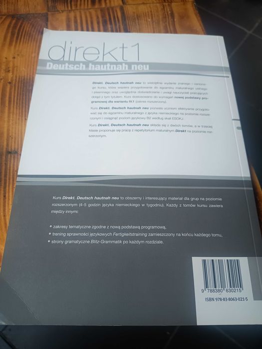 "Direkt 1" j.niemiecki, ćwiczenia