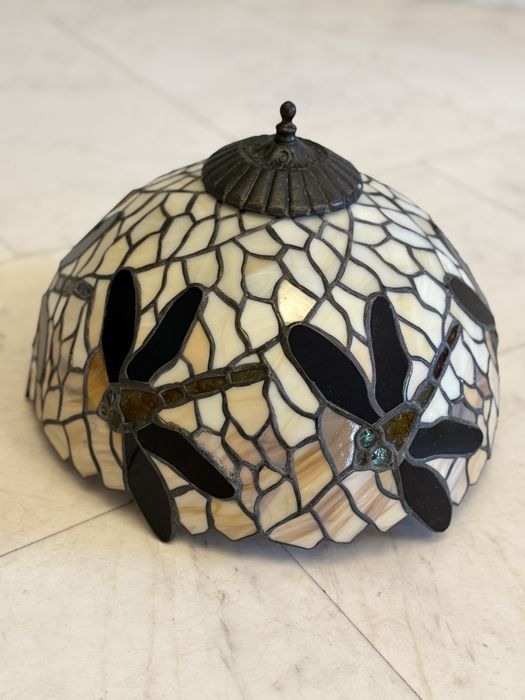 Żyrandol Witrażowy Lampa Oświetlenie Mosiadż Promocja 399 zł