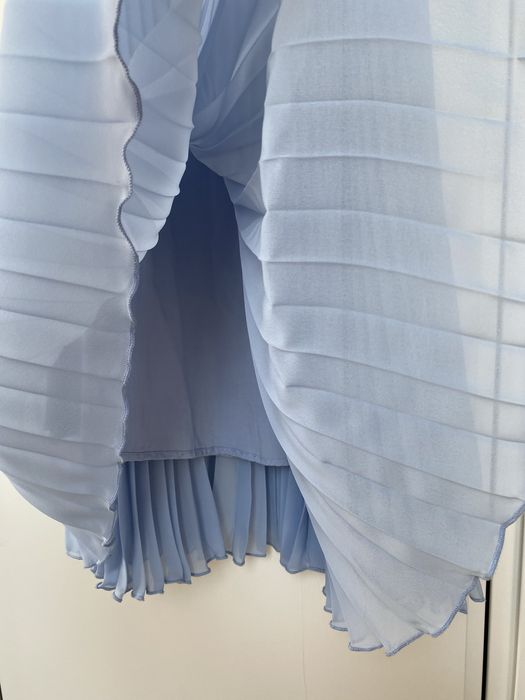Sukienka plisowana maxi
