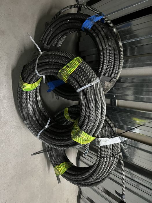 Liny stalowe 6mm 12mm 14mm